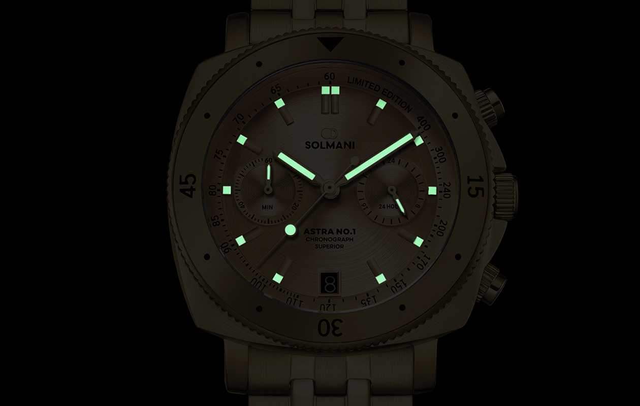 Herenhorloge van Solmani Astra No.1 5CGGASLSG – Limited Edition
