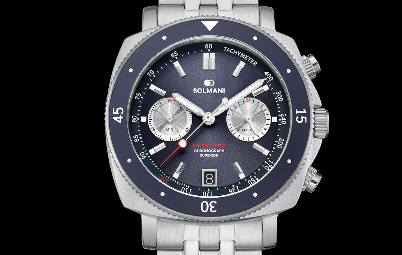 Herenhorloge van Solmani Astra No.1 5CSBLASSS