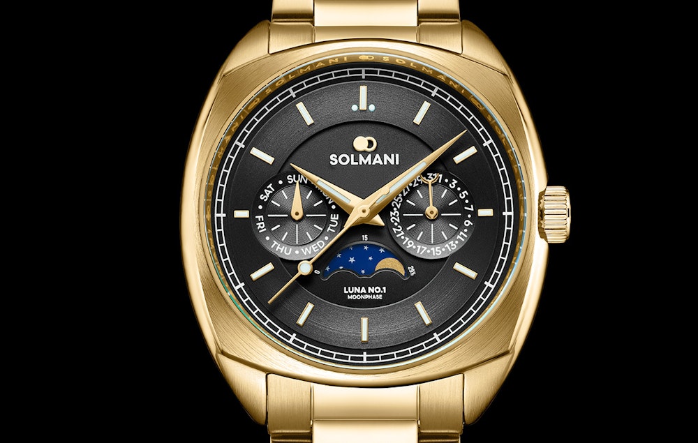 Herenhorloge van Solmani Luna No.1 5MGBLSG