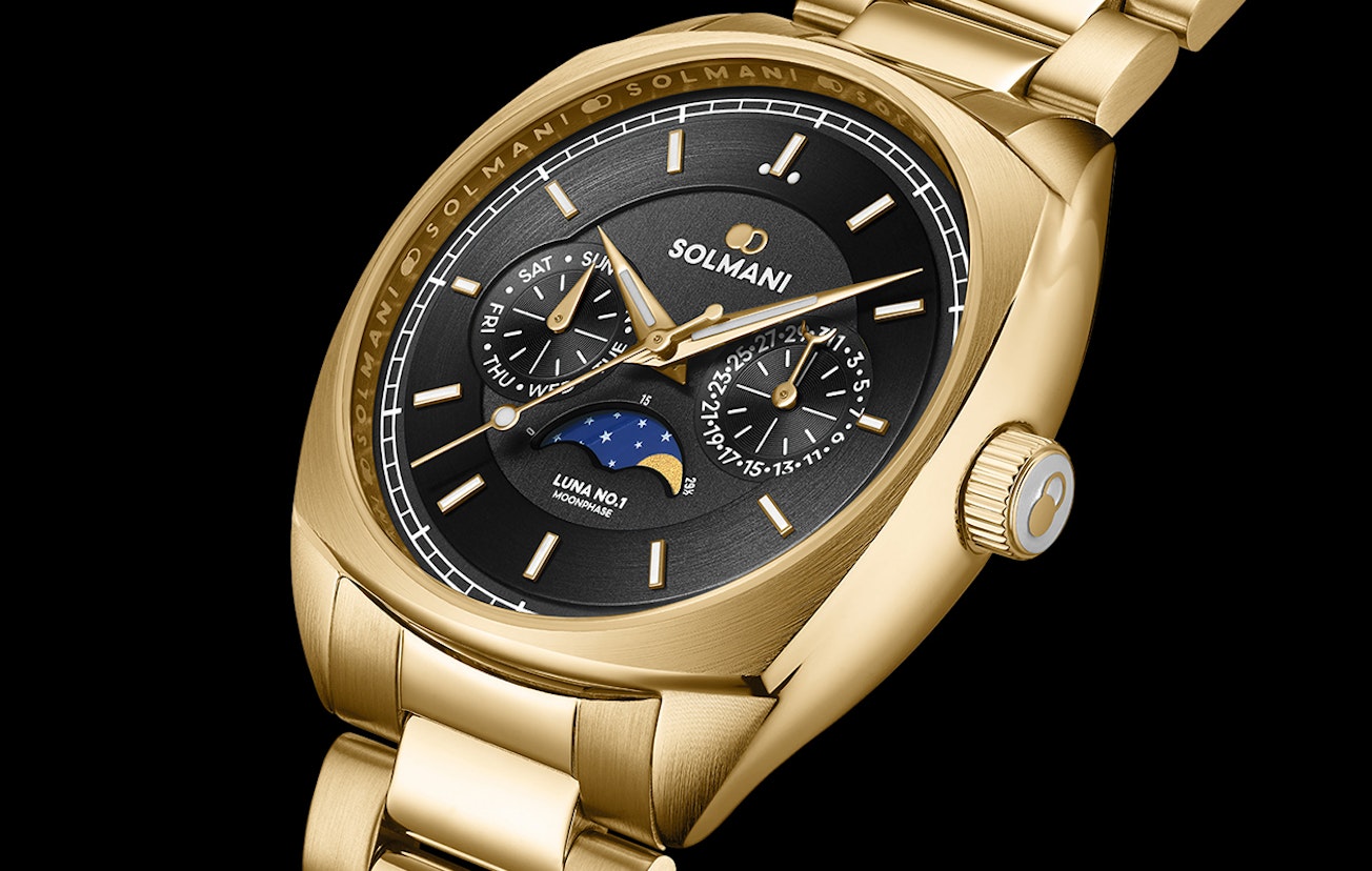 Herenhorloge van Solmani Luna No.1 5MGBLSG