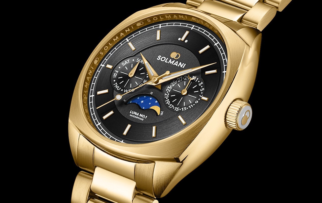 Een roestvrij stalen automatische herenhorloge. (armband te vervangen Een roestvrij stalen automatische herenhorloge. (armband te vervangen