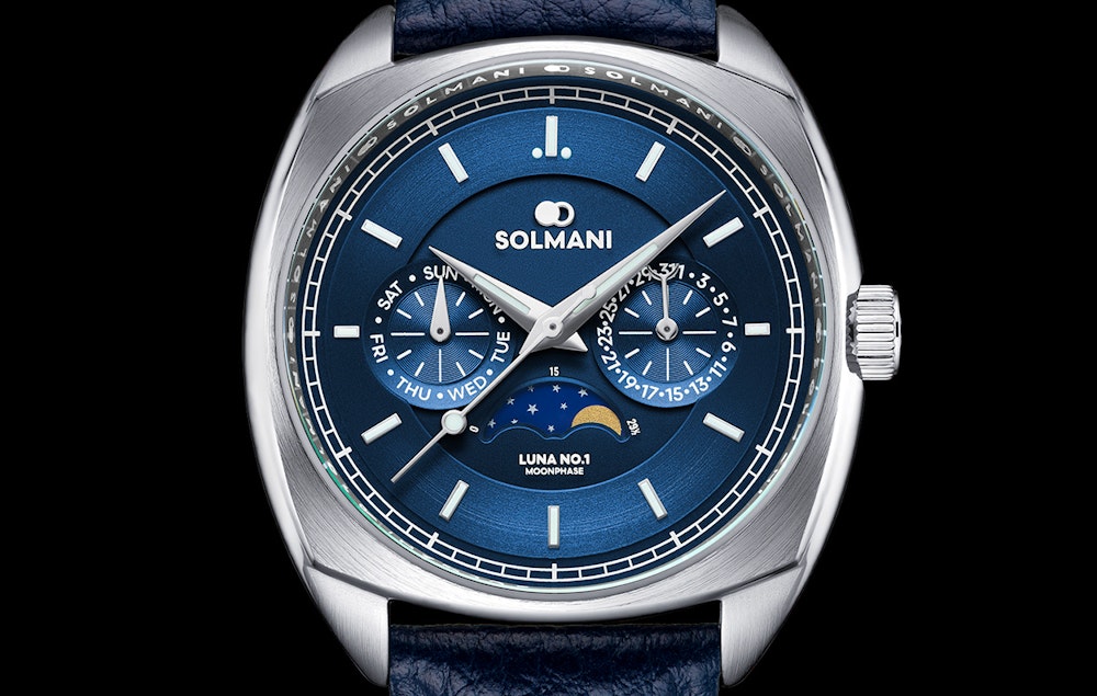 Herenhorloge van Solmani Luna No.1 5MSBLLB