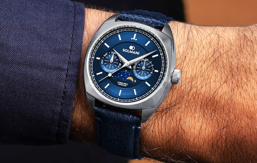 Herenhorloge van Solmani Luna No.1 5MSBLLB