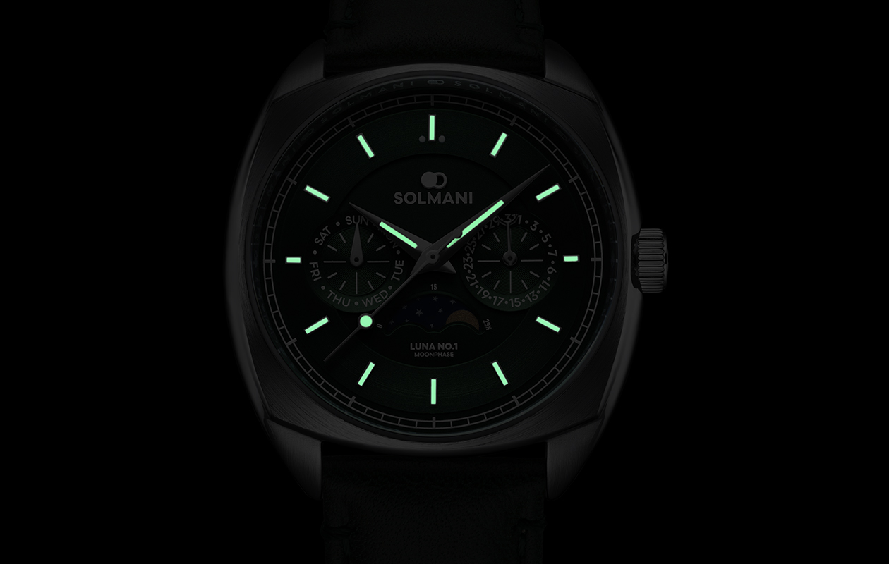 Herenhorloge van Solmani Luna No.1 5MSGALG