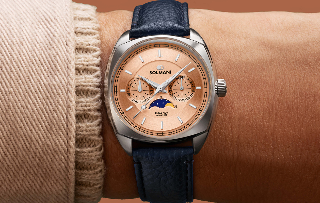 Herenhorloge van Solmani Luna No.1 5MSSALB