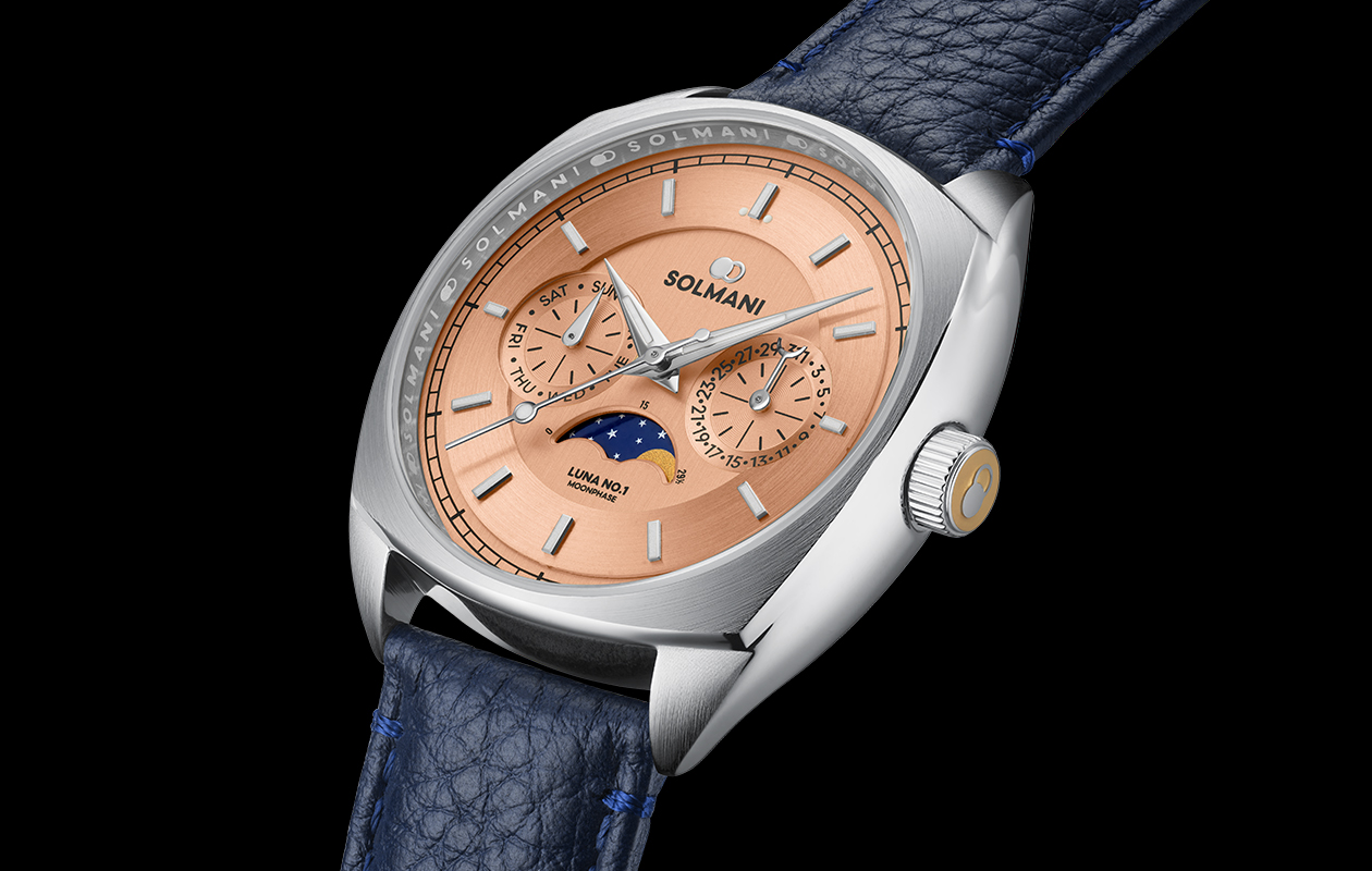 Herenhorloge van Solmani Luna No.1 5MSSALB