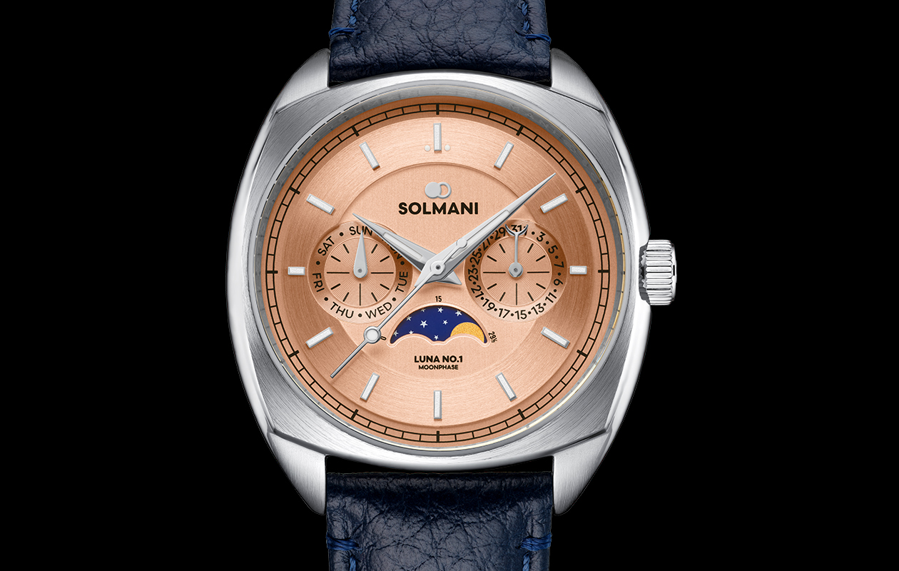 Herenhorloge van Solmani Luna No.1 5MSSALB