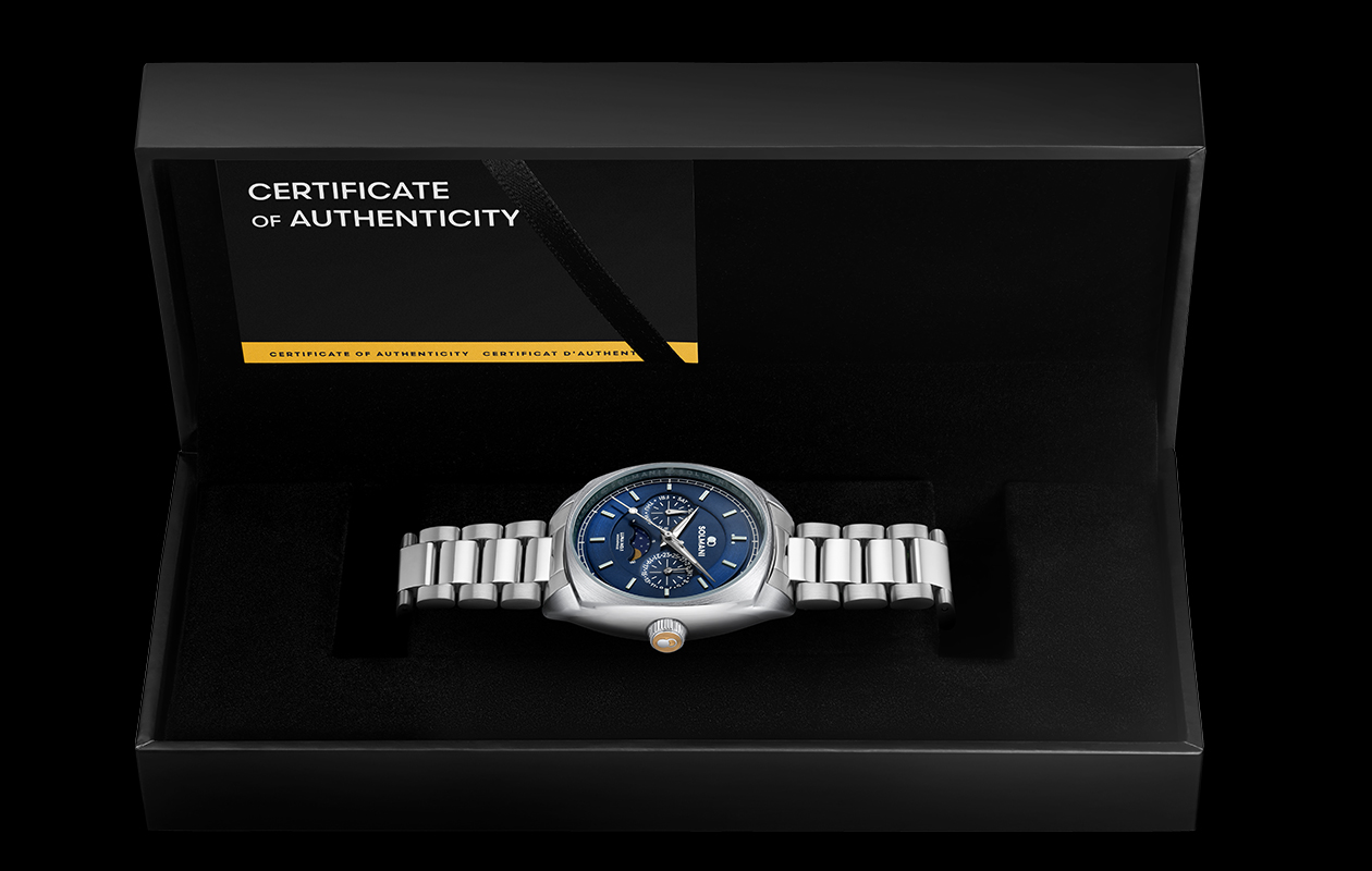 Herenhorloge van Solmani Luna No.1 5MSSASS