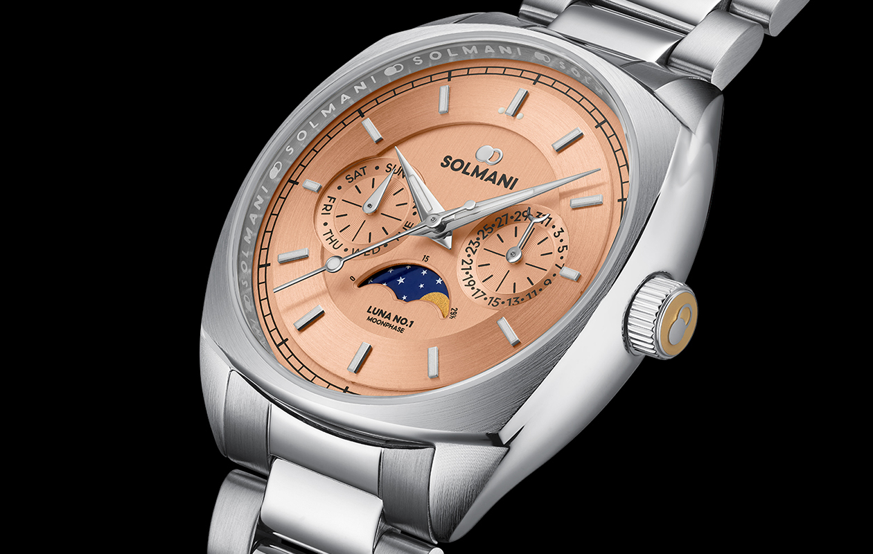 Herenhorloge van Solmani Luna No.1 5MSSLSS