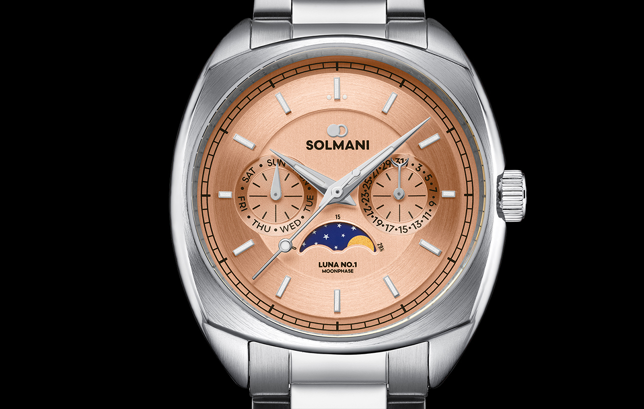 Herenhorloge van Solmani Luna No.1 5MSSLSS
