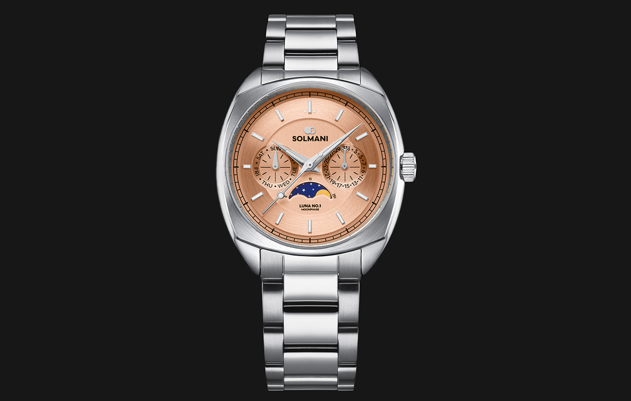 Herenhorloge van Solmani Luna No.1 5MSSLSS