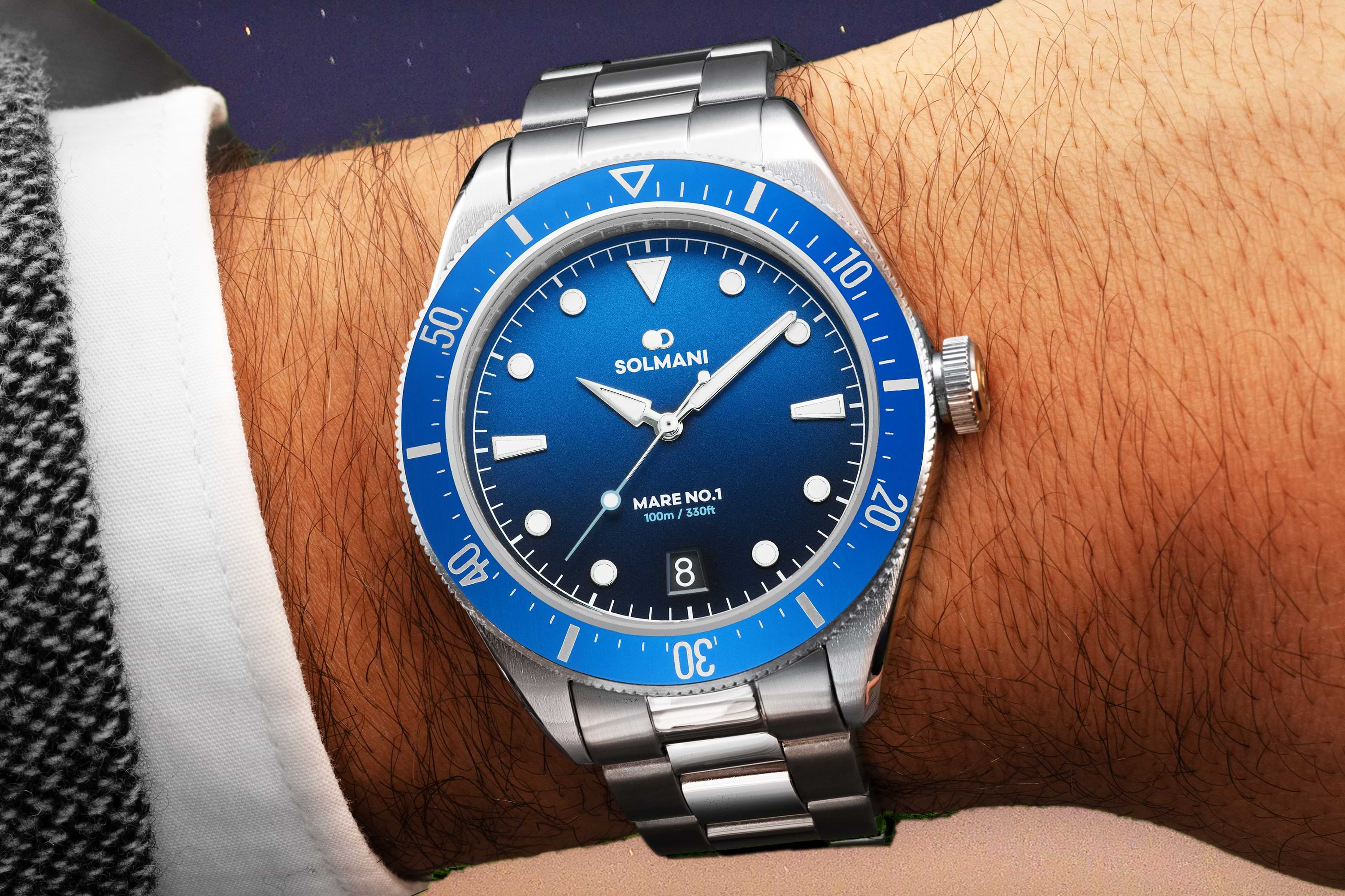 Herenhorloge van Solmani Mare No.1 4DSUASS