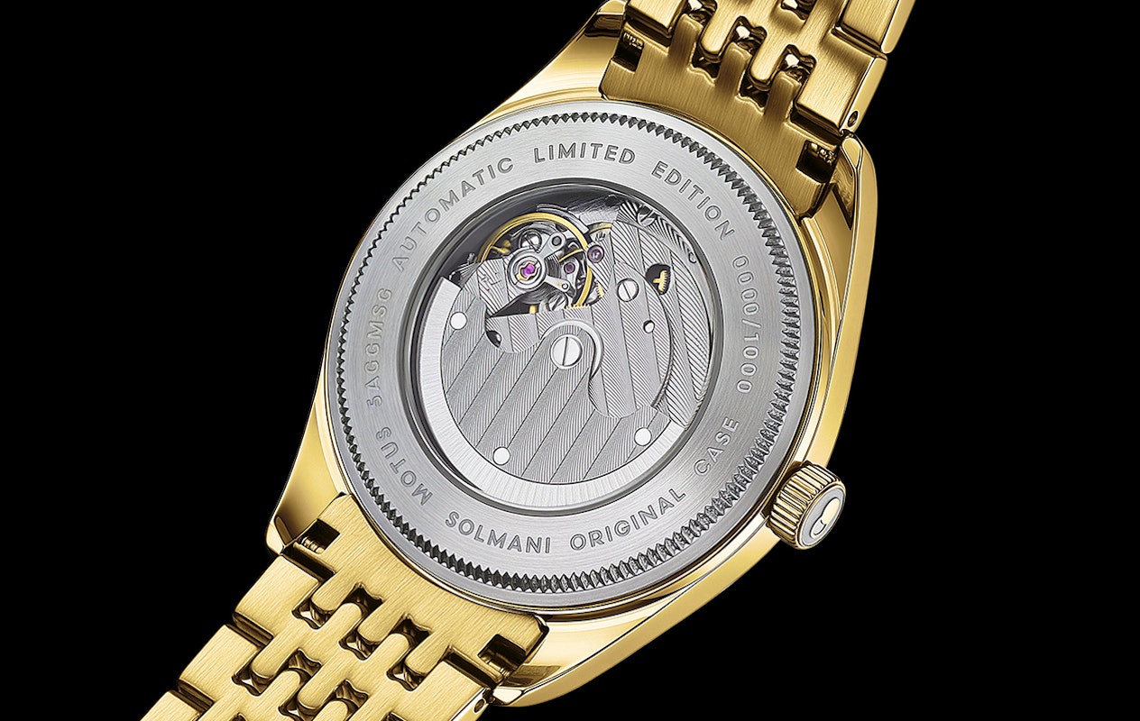 Herenhorloge Automaat van Solmani Motus - 5ADBMSD