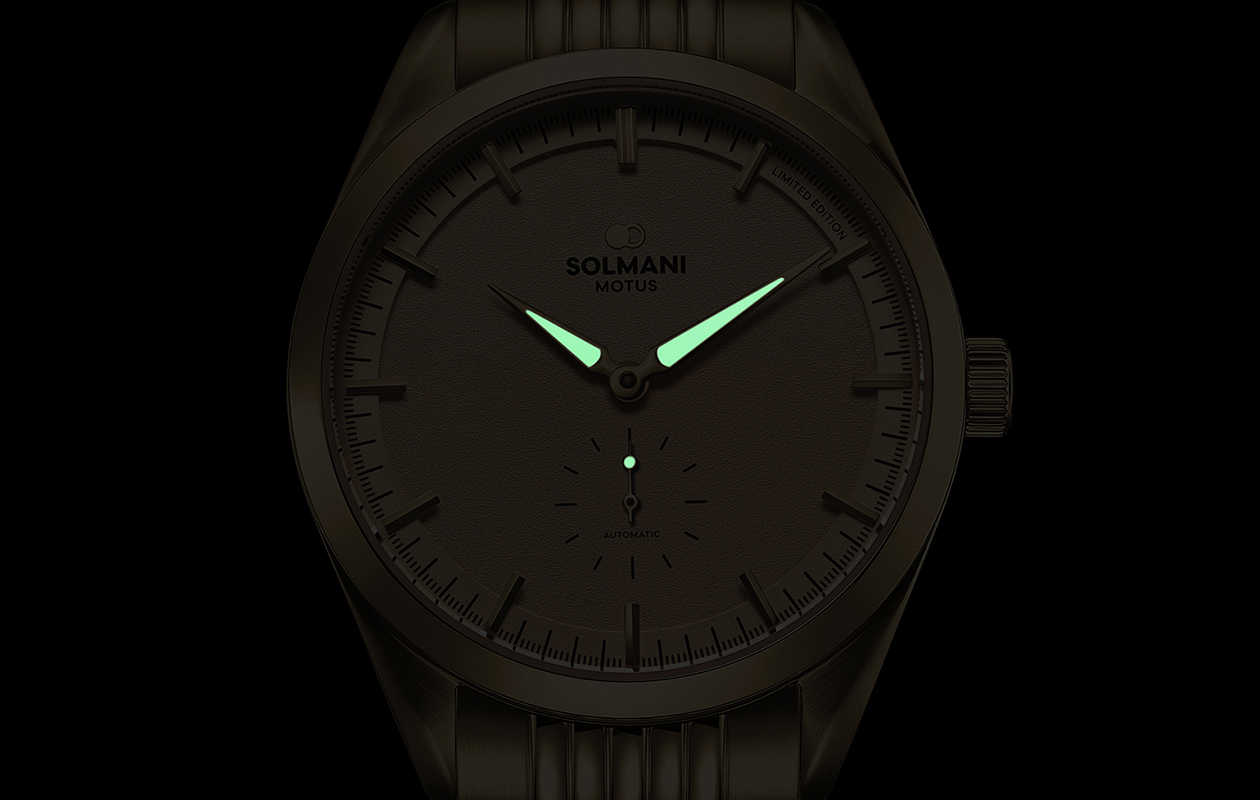 Automaat herenhorloge van Solmani Motus - Limited Edition