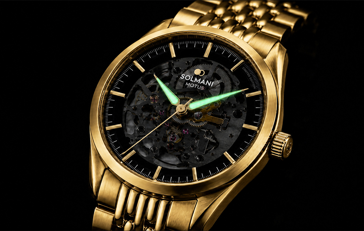 Montre pour homme Solmani Motus 6AGTMSG – Édition limitée - Automatique