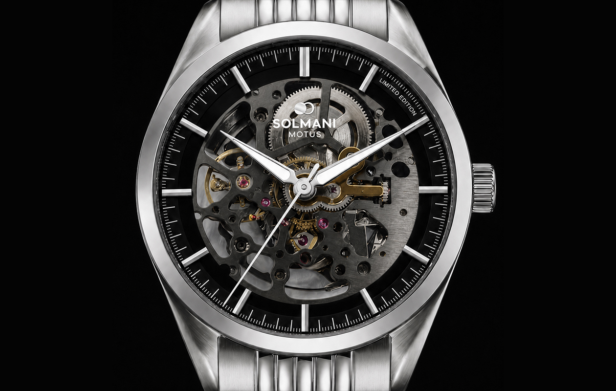 Herenhorloge van Solmani Motus 6ASTMSS – Limited Edition - Automatisch