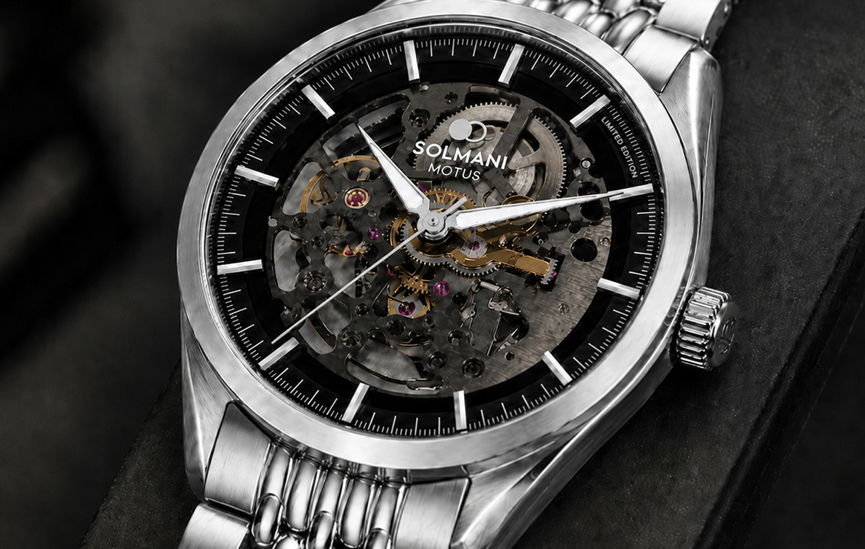 Herenhorloge van Solmani Motus 6ASTMSS – Limited Edition - Automatisch
