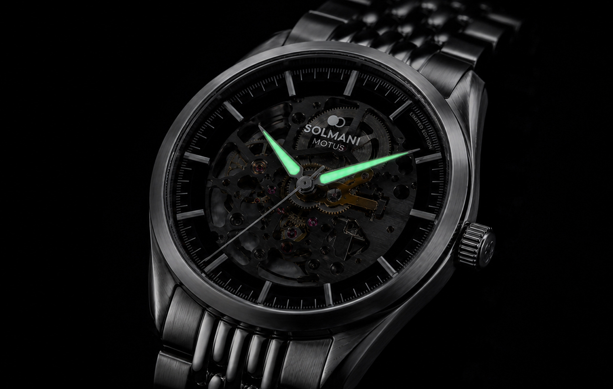 Herenhorloge van Solmani Motus 6ASTMSS – Limited Edition - Automatisch