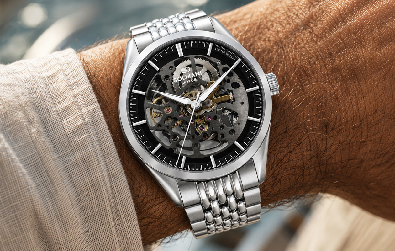 Herenhorloge van Solmani Motus 6ASTMSS – Limited Edition - Automatisch