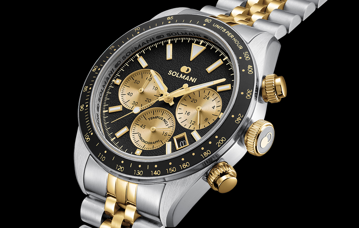 Herenhorloge van Solmani Tempus No.1 5CSBAST