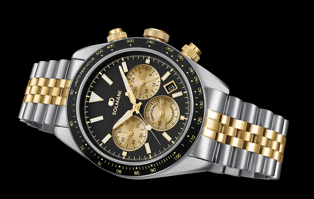 Herenhorloge van Solmani Tempus No.1 5CSBAST