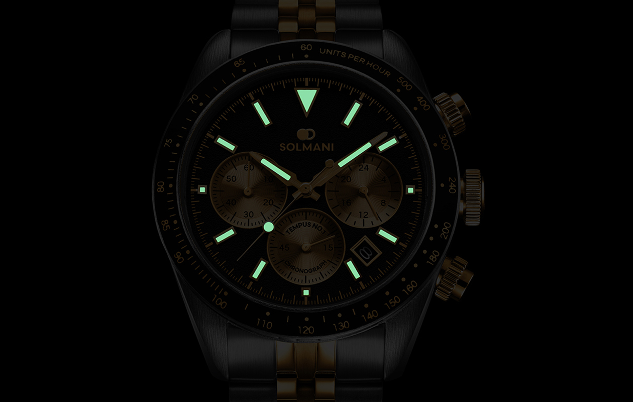 Herenhorloge van Solmani Tempus No.1 5CSBAST