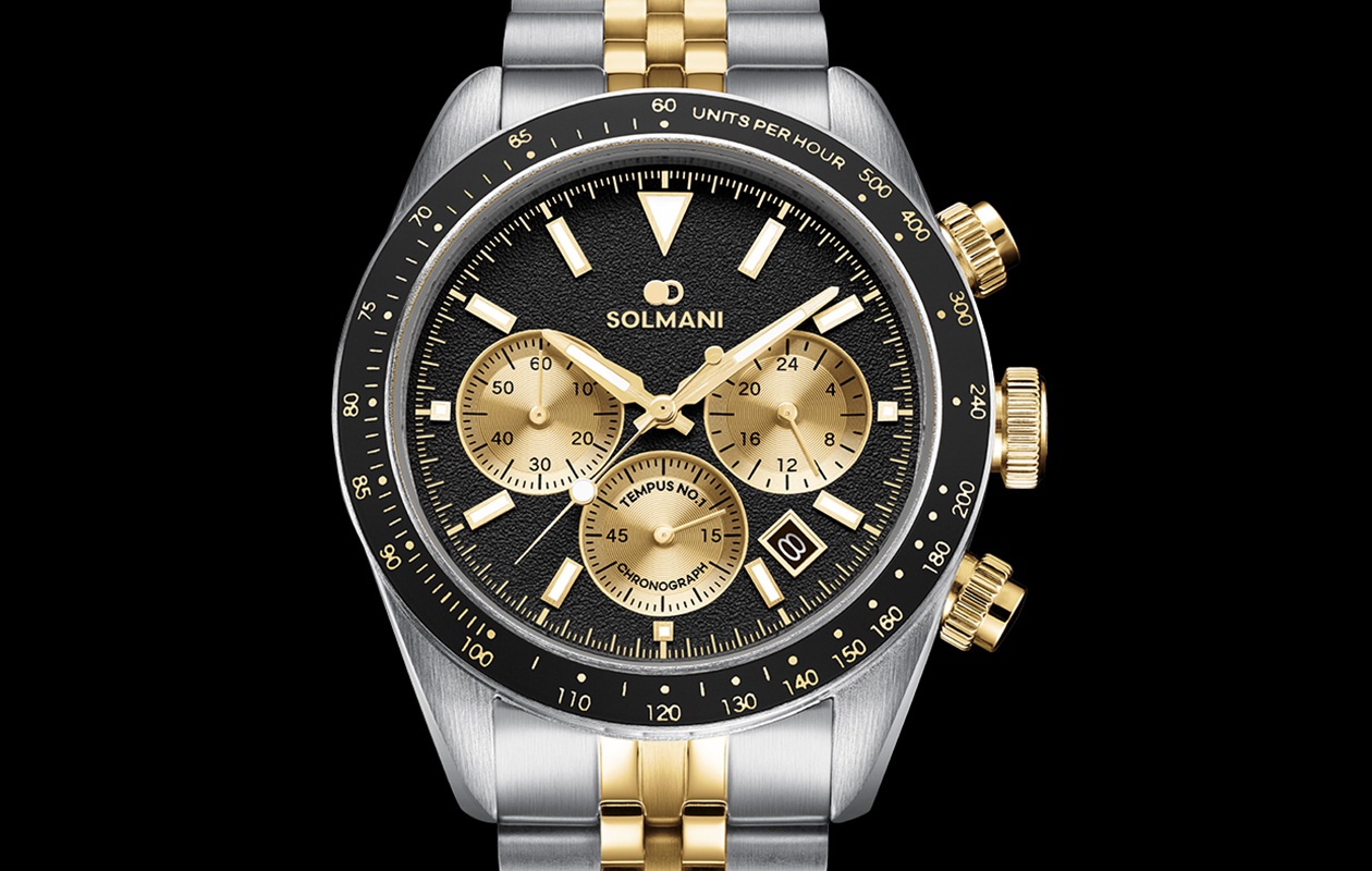 Herenhorloge van Solmani Tempus No.1 5CSBAST