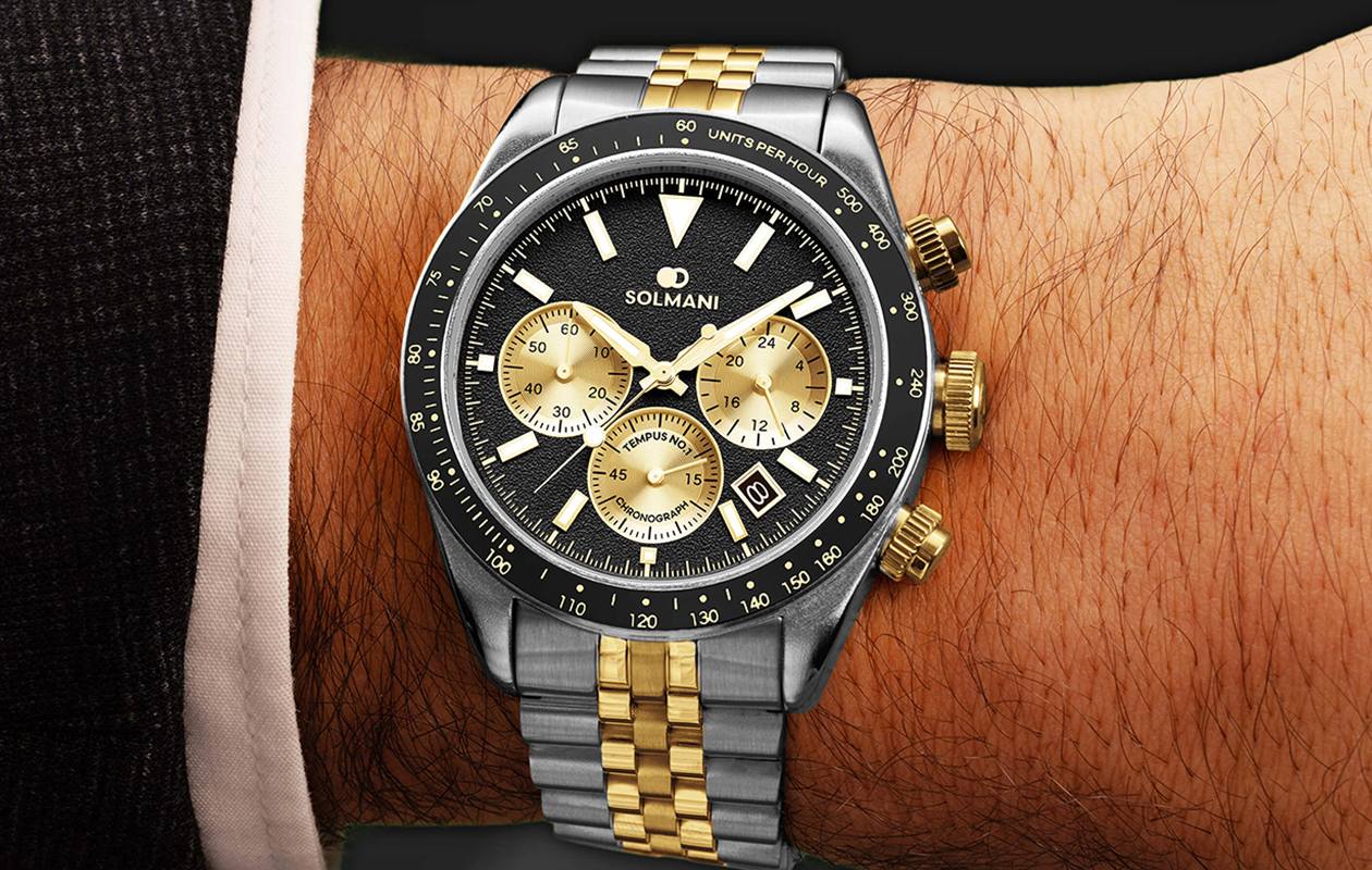 Herenhorloge van Solmani Tempus No.1 5CSBAST