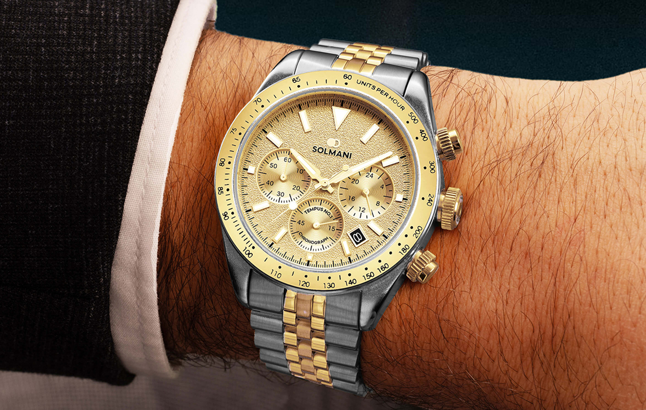 Herenhorloge van Solmani Tempus No.1 5CSGAST