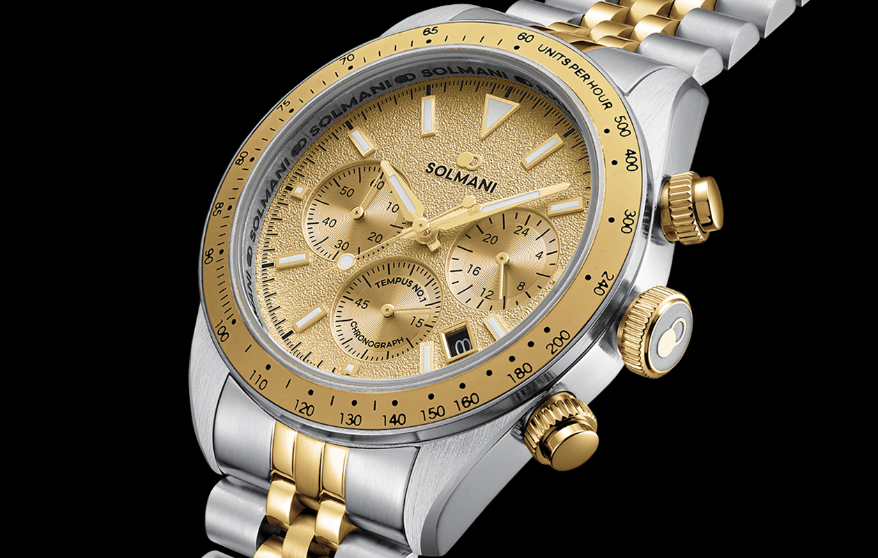 Herenhorloge van Solmani Tempus No.1 5CSGAST