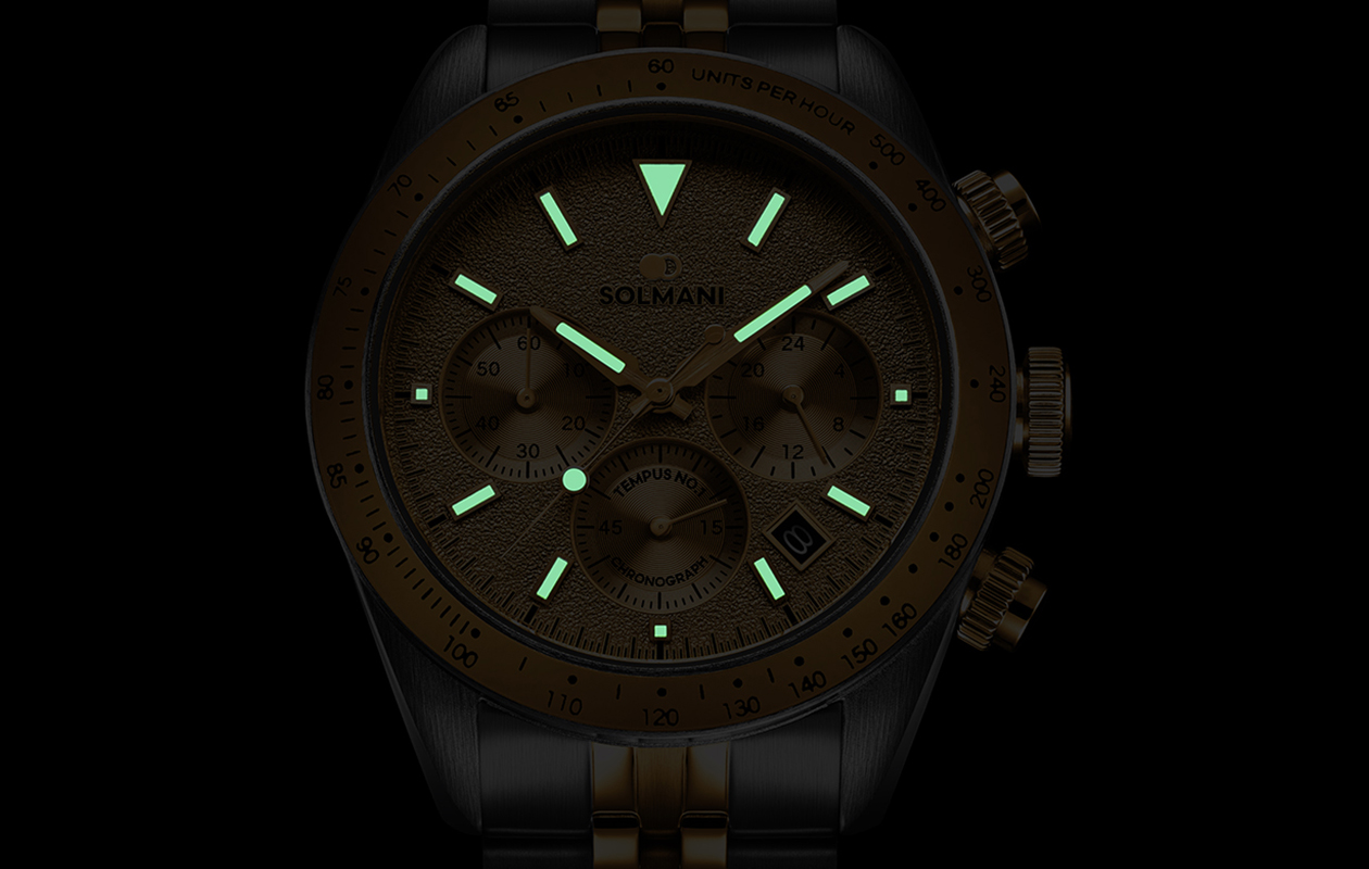 Herenhorloge van Solmani Tempus No.1 5CSGAST