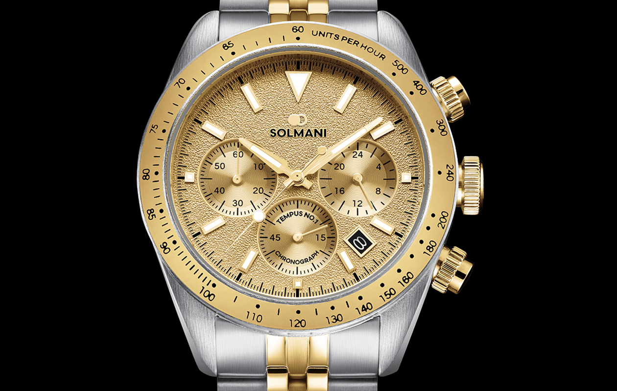 Herenhorloge van Solmani Tempus No.1 5CSGAST