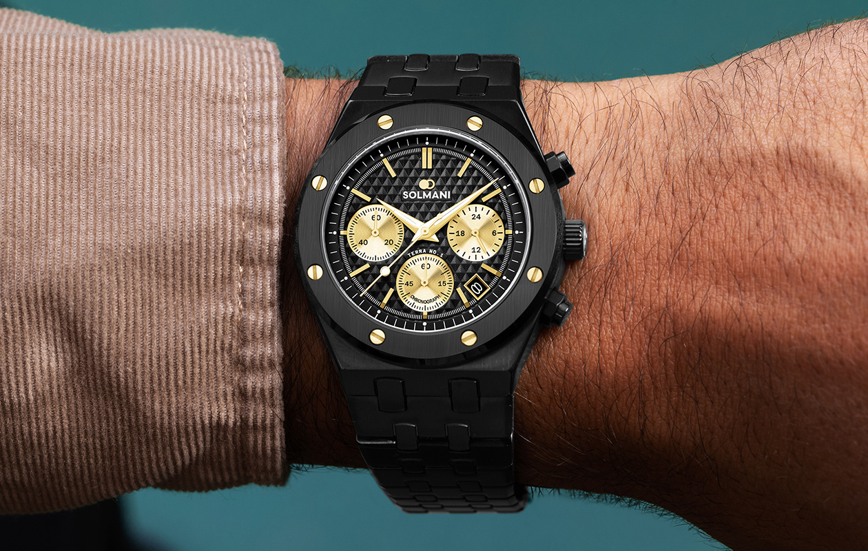 Herenhorloge van Solmani Terra No.1 5CBBGTSB