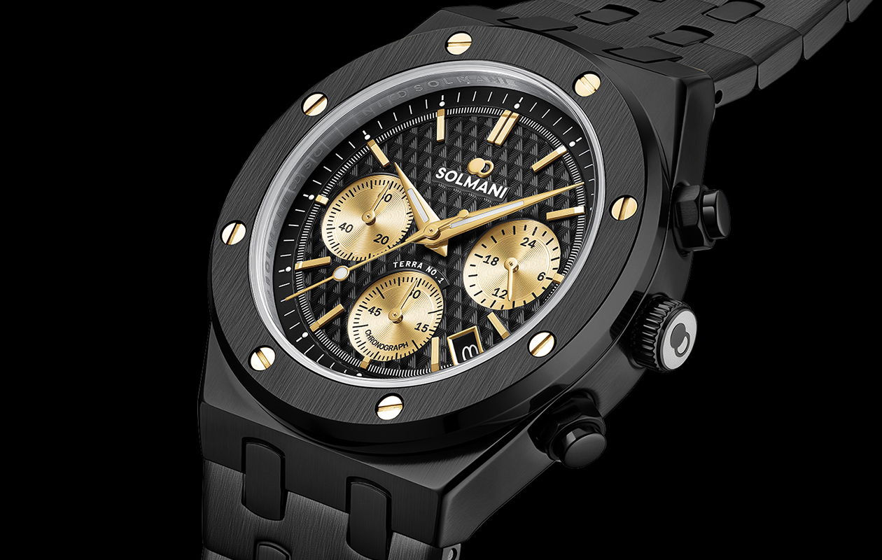 Herenhorloge van Solmani Terra No.1 5CBBGTSB