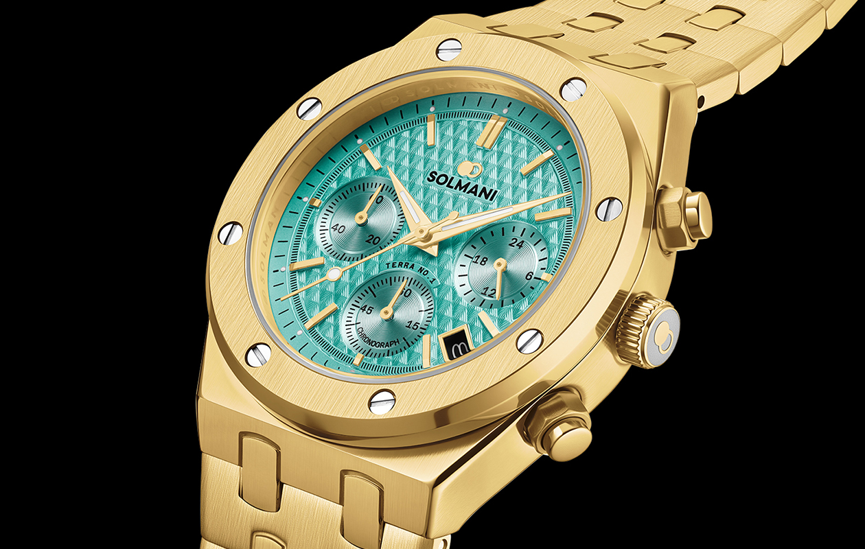 Herenhorloge van Solmani Terra No.1 5CGBLTLSG – Limited Edition