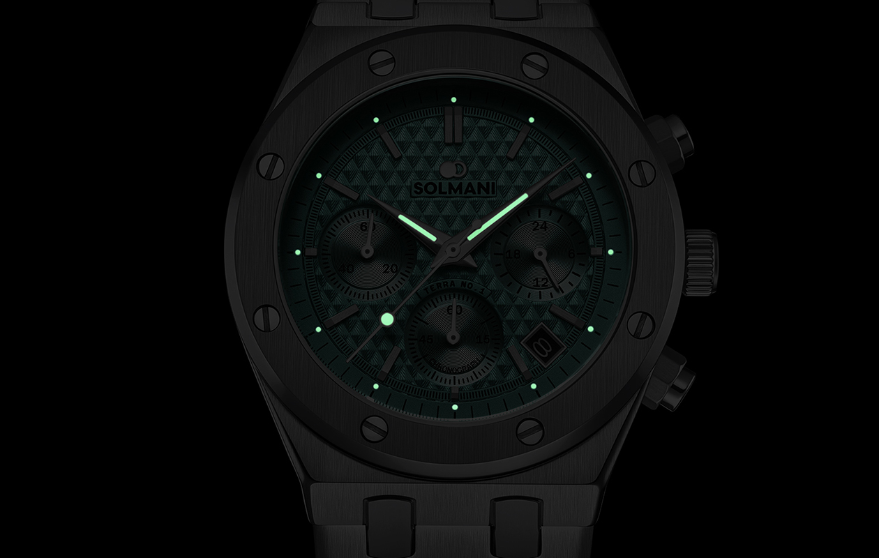 Herenhorloge van Solmani Terra No.1 5CSBLTLSS – Limited Edition