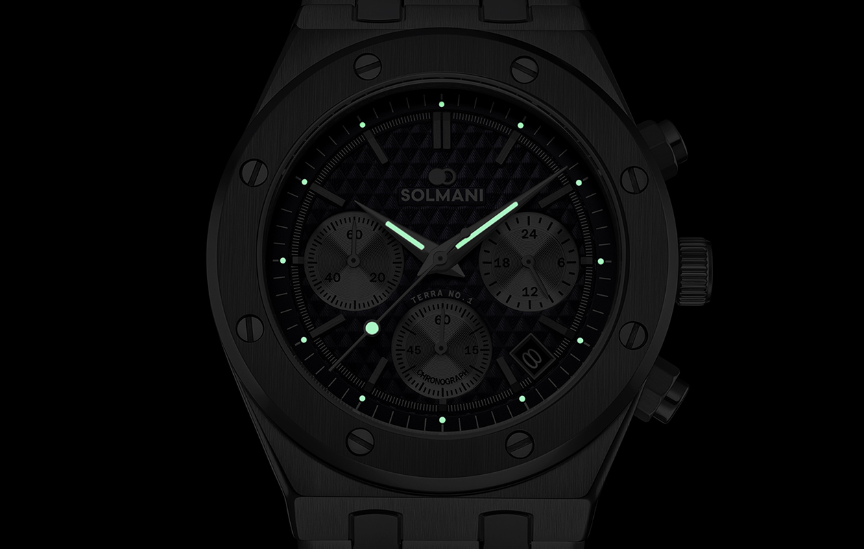 Herenhorloge van Solmani Terra No.1 5CSPTSS