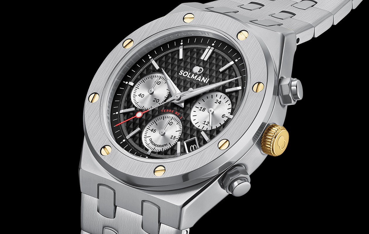 Herenhorloge van Solmani Terra No.1 5CSSGTSB