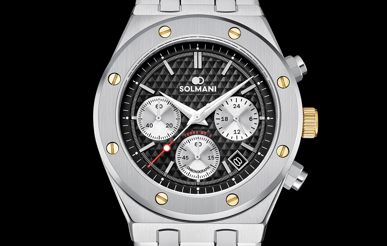 Herenhorloge van Solmani Terra No.1 5CSSGTSB