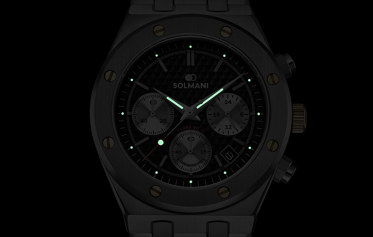 Herenhorloge van Solmani Terra No.1 5CSSGTSB