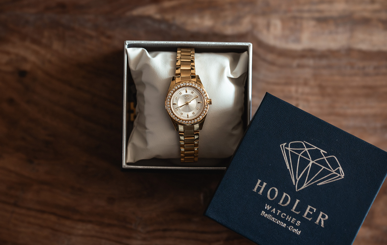 Hodler Dameshorloge Bellinzona - Goud