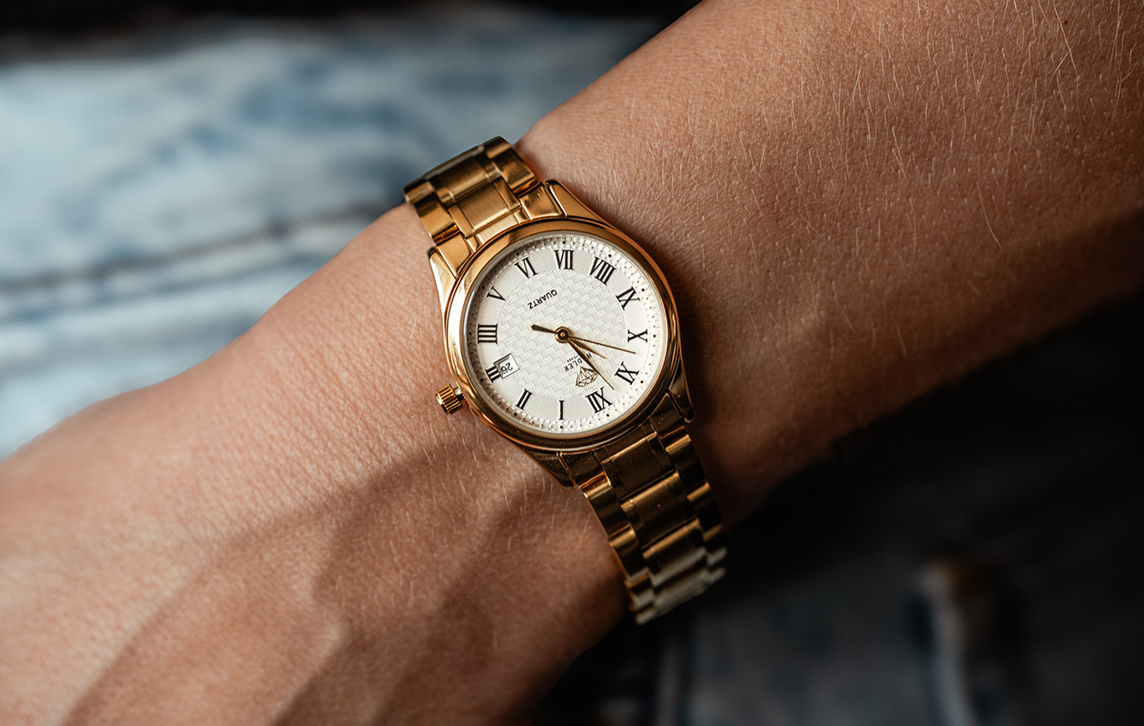 Hodler Dameshorloge Lucerne - Goud