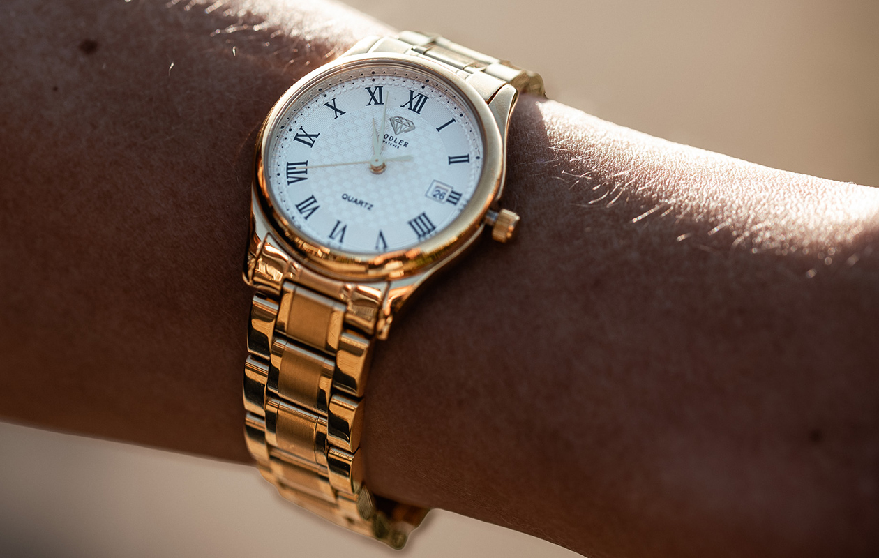 Hodler Dameshorloge Lucerne - Goud