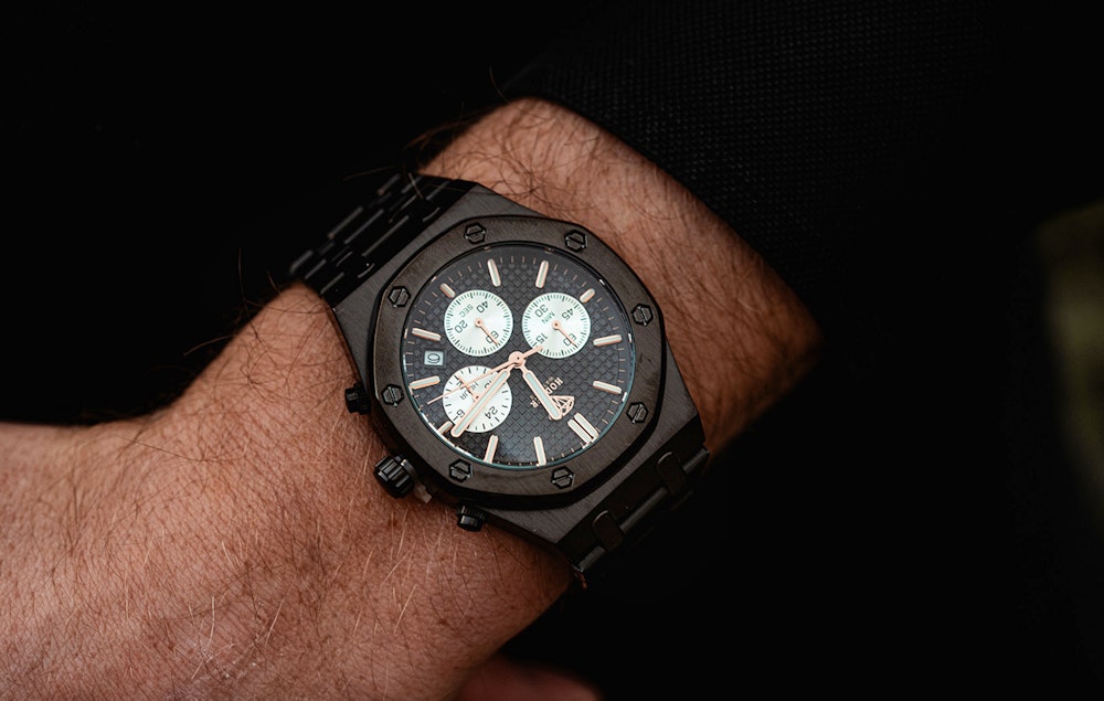 Hodler Montreaux Herenhorloge - Black