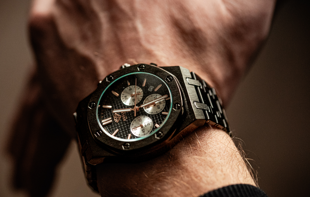 Hodler Montreaux Herenhorloge - Black