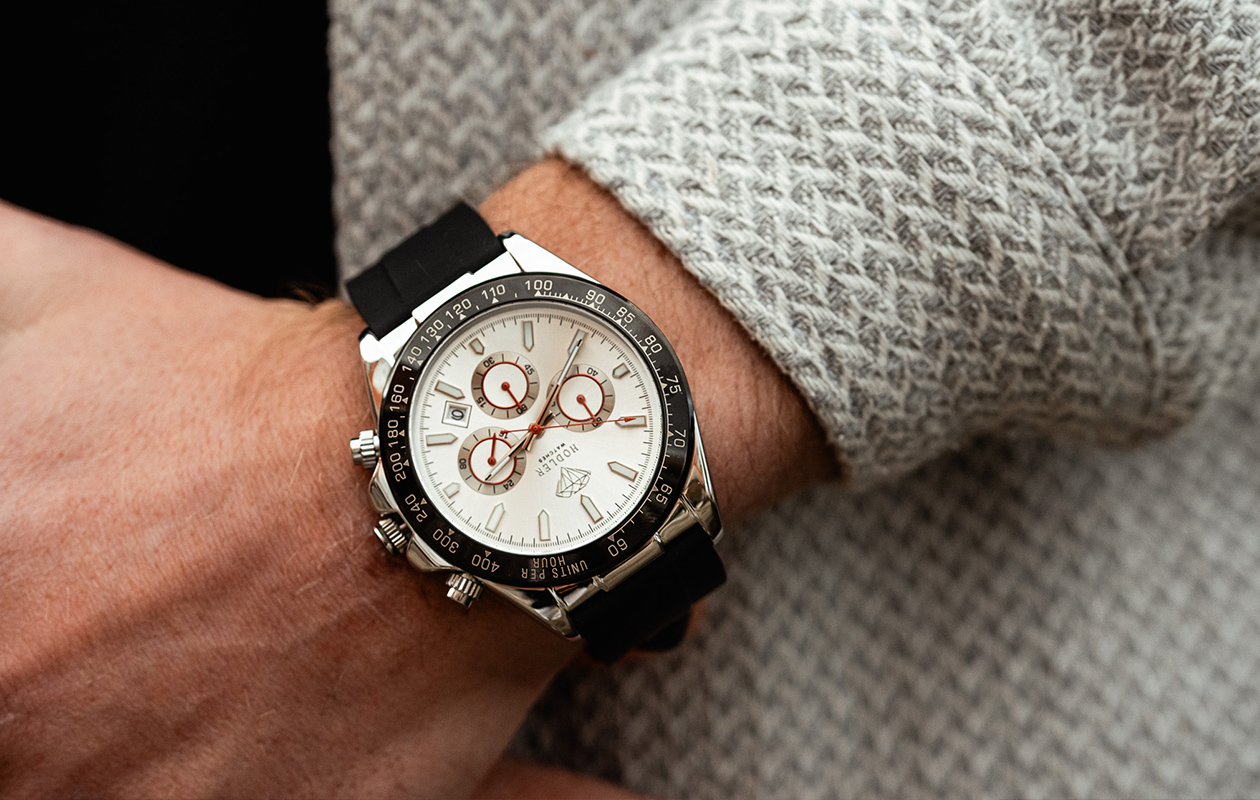 Herenhorloge Hodler Vernier - Zilver