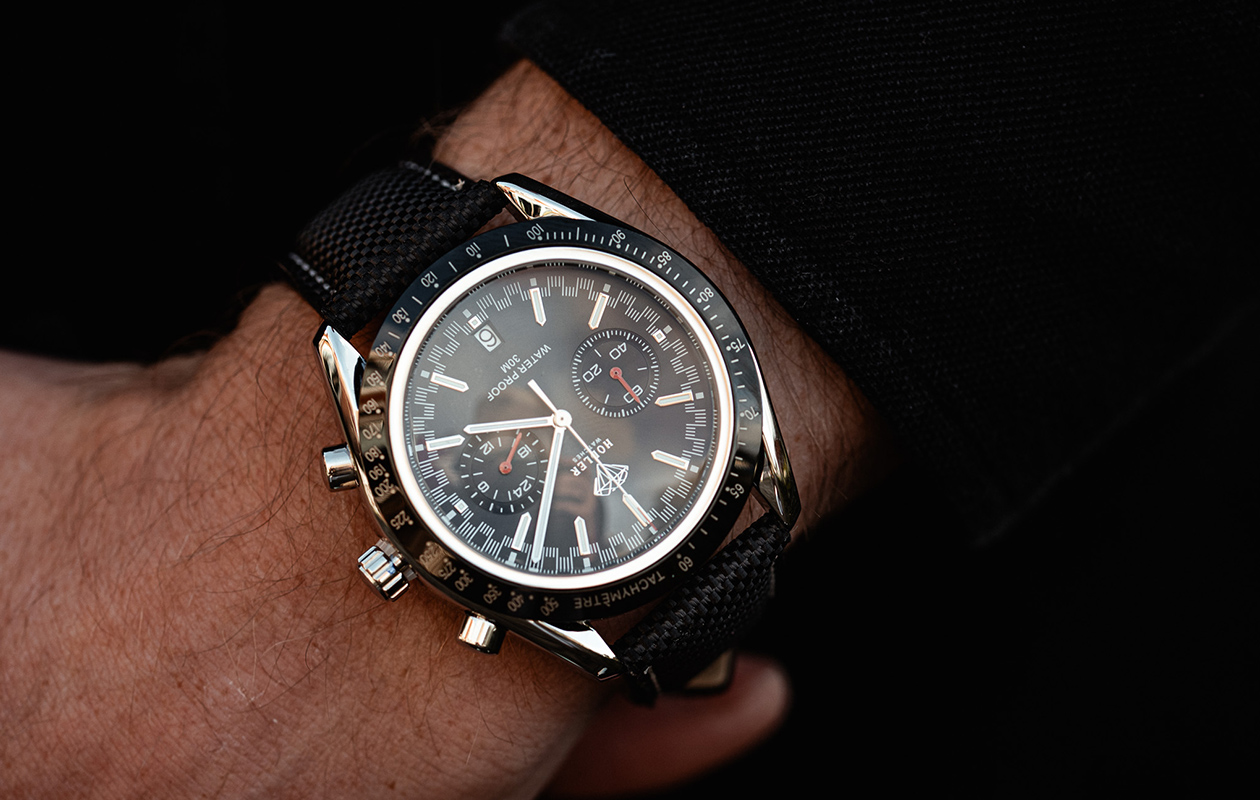 Hodler Zermatt herenhorloge - Black