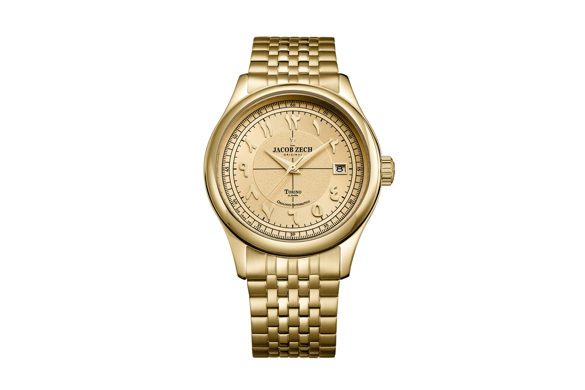 Herenhorloge Jacob Zech Automaat (Torino Goud - Limited edition)