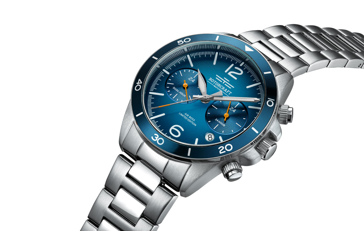 Limited Edition herenhorloge van Rotorcraft (Air Boss RC1212)