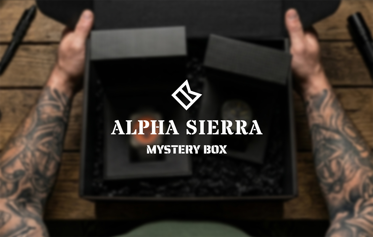 LIMITED MYSTERY BOX 2 herenhorloges van Alpha Sierra